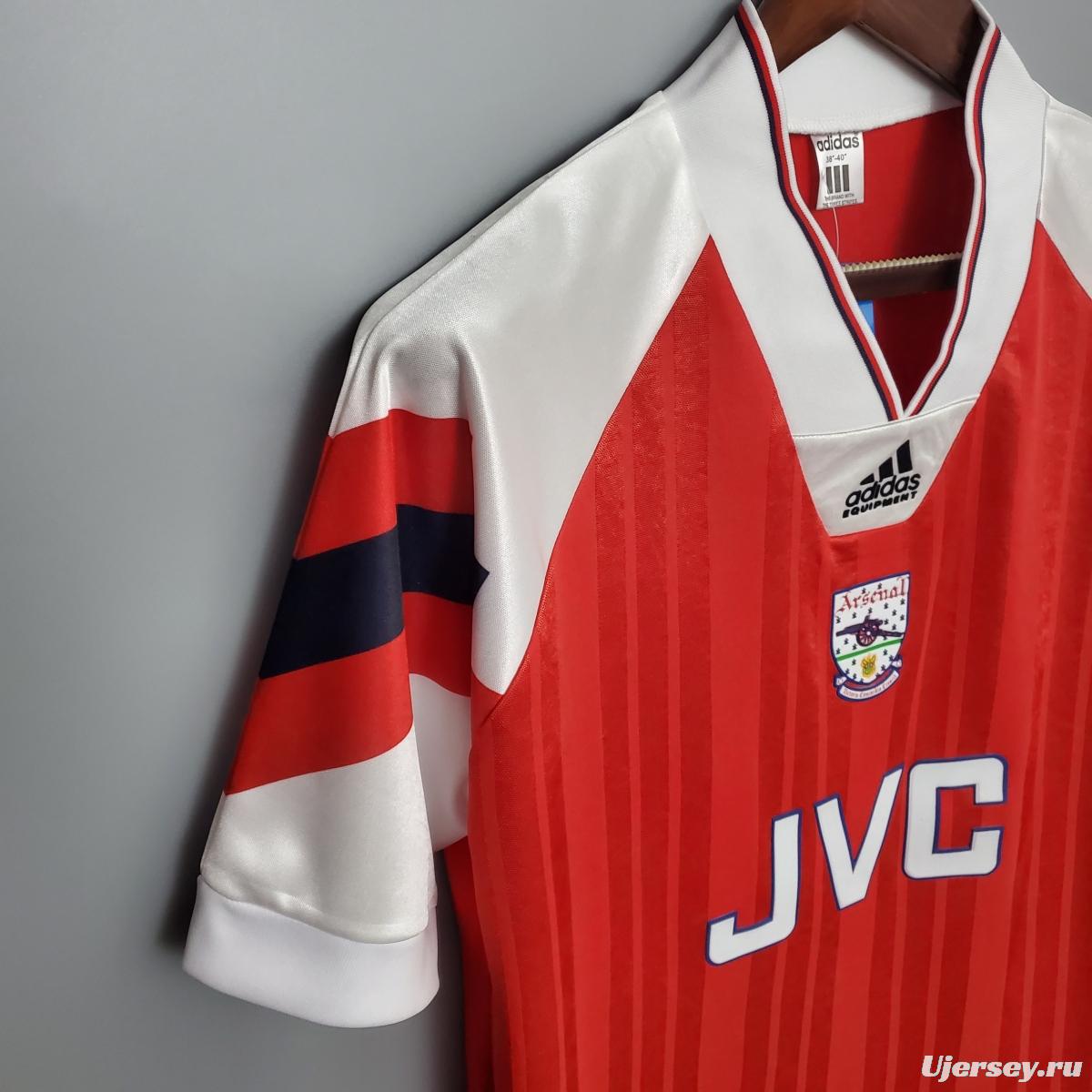Retro Arsenal 92/93 home Soccer Jersey