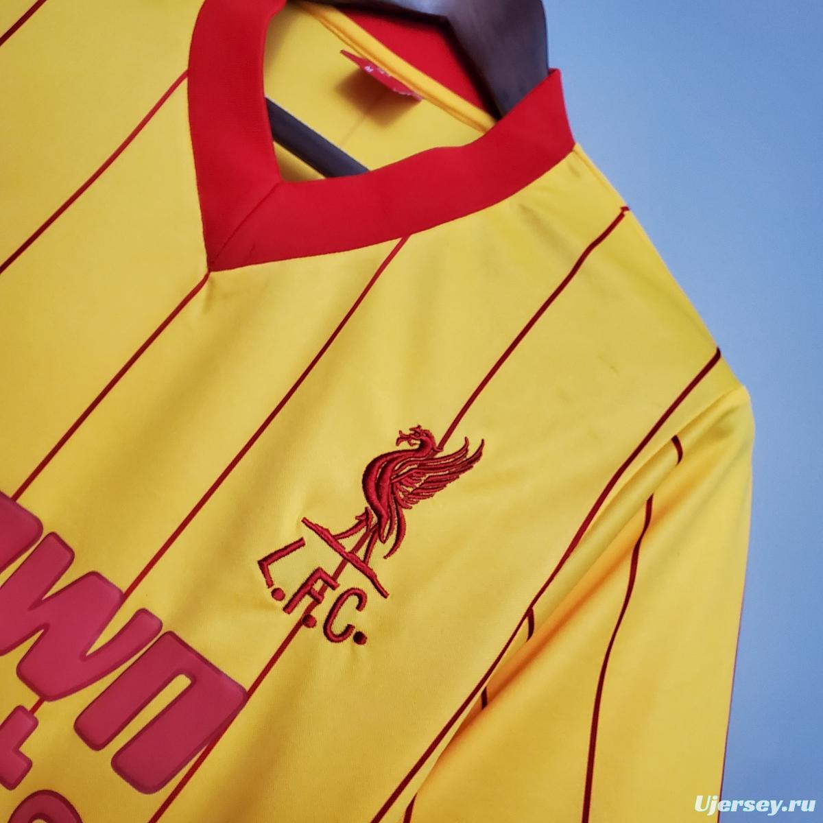 Retro 1984 Liverpool away Soccer Jersey