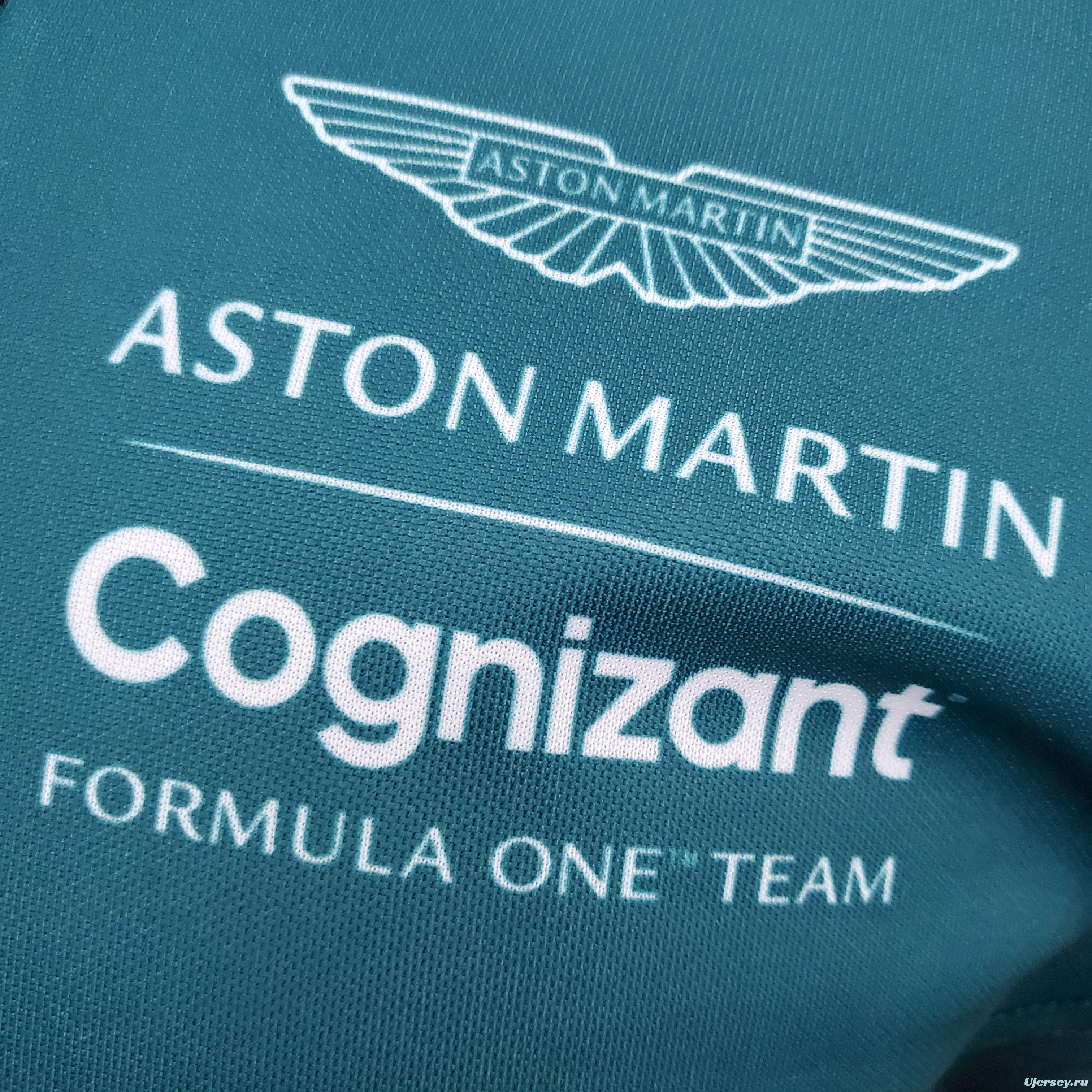 FI Formula One stadium service Aston Martin polo S-5XL