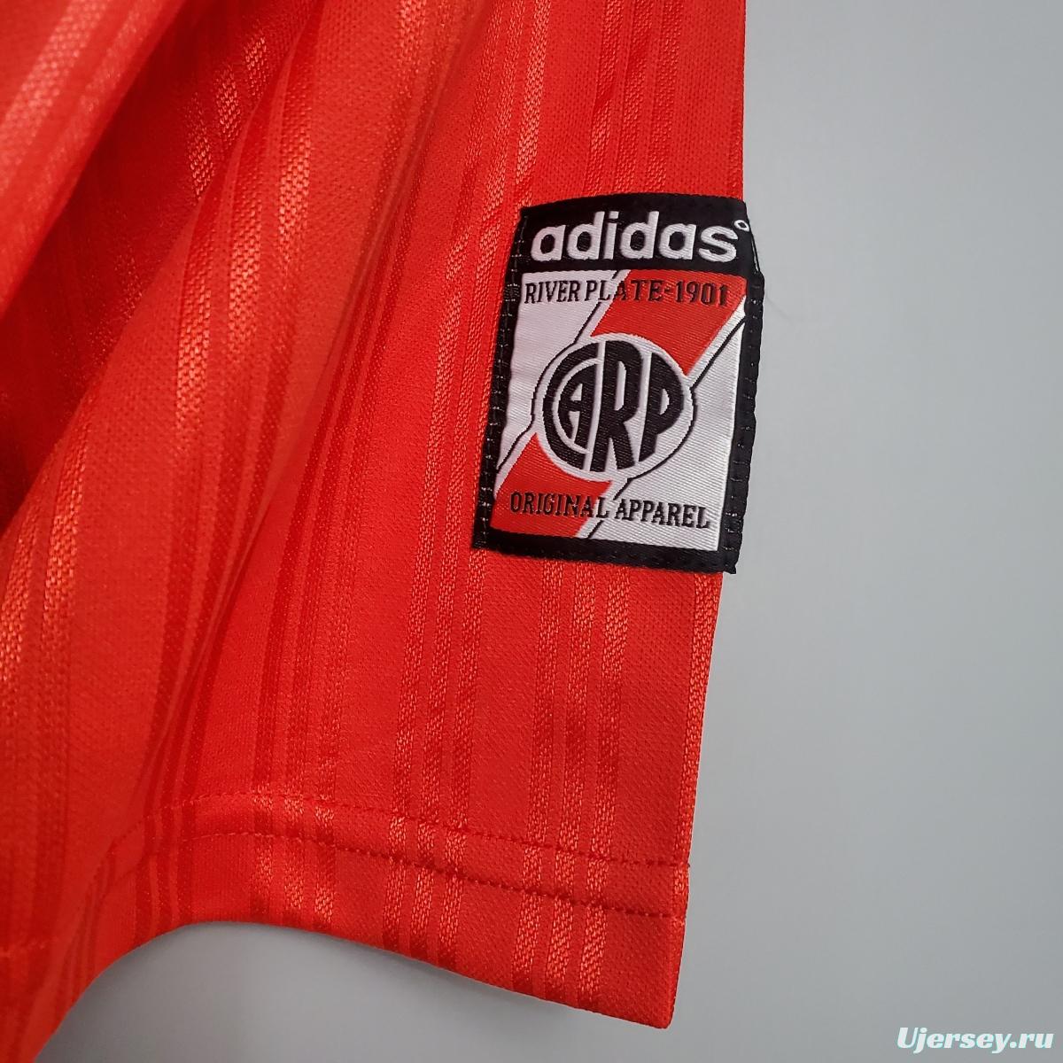 Retro River Plate 95/96 away Soccer Jersey