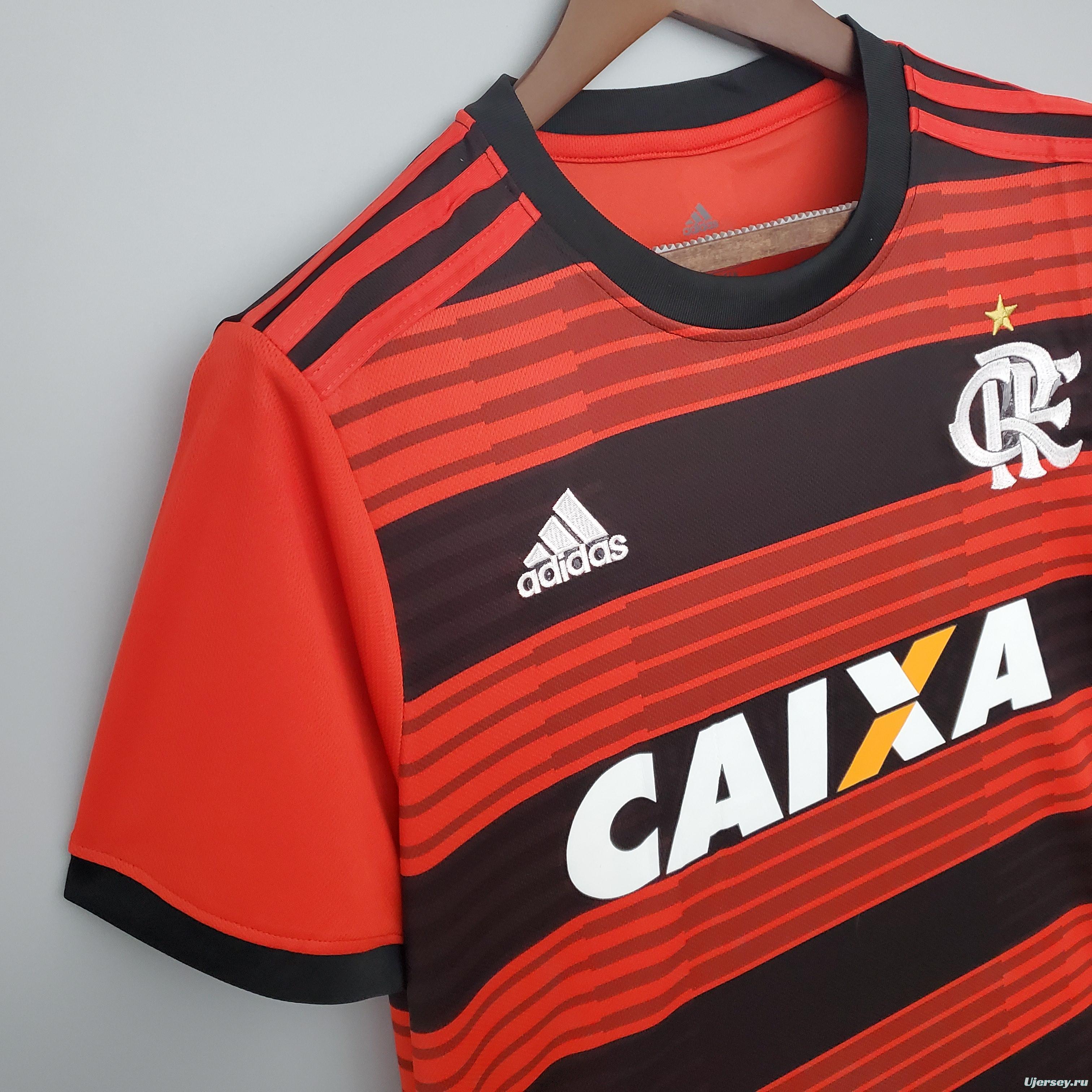 Retro 18/19 Flamengo home Soccer Jersey