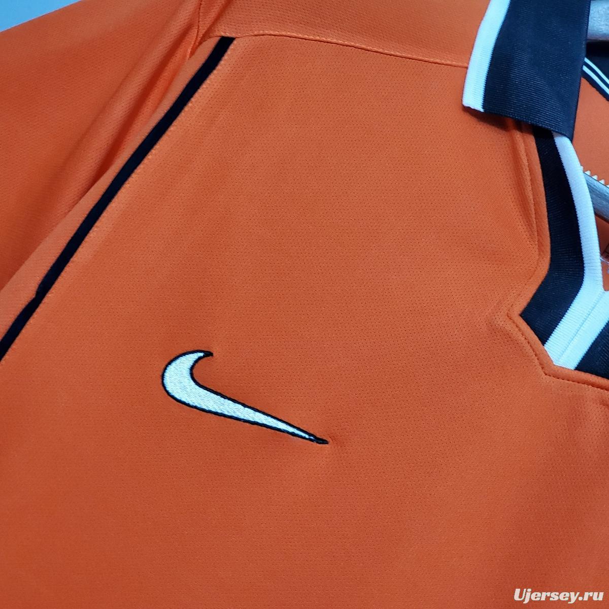 Retro 1998 Netherlands home Soccer Jersey