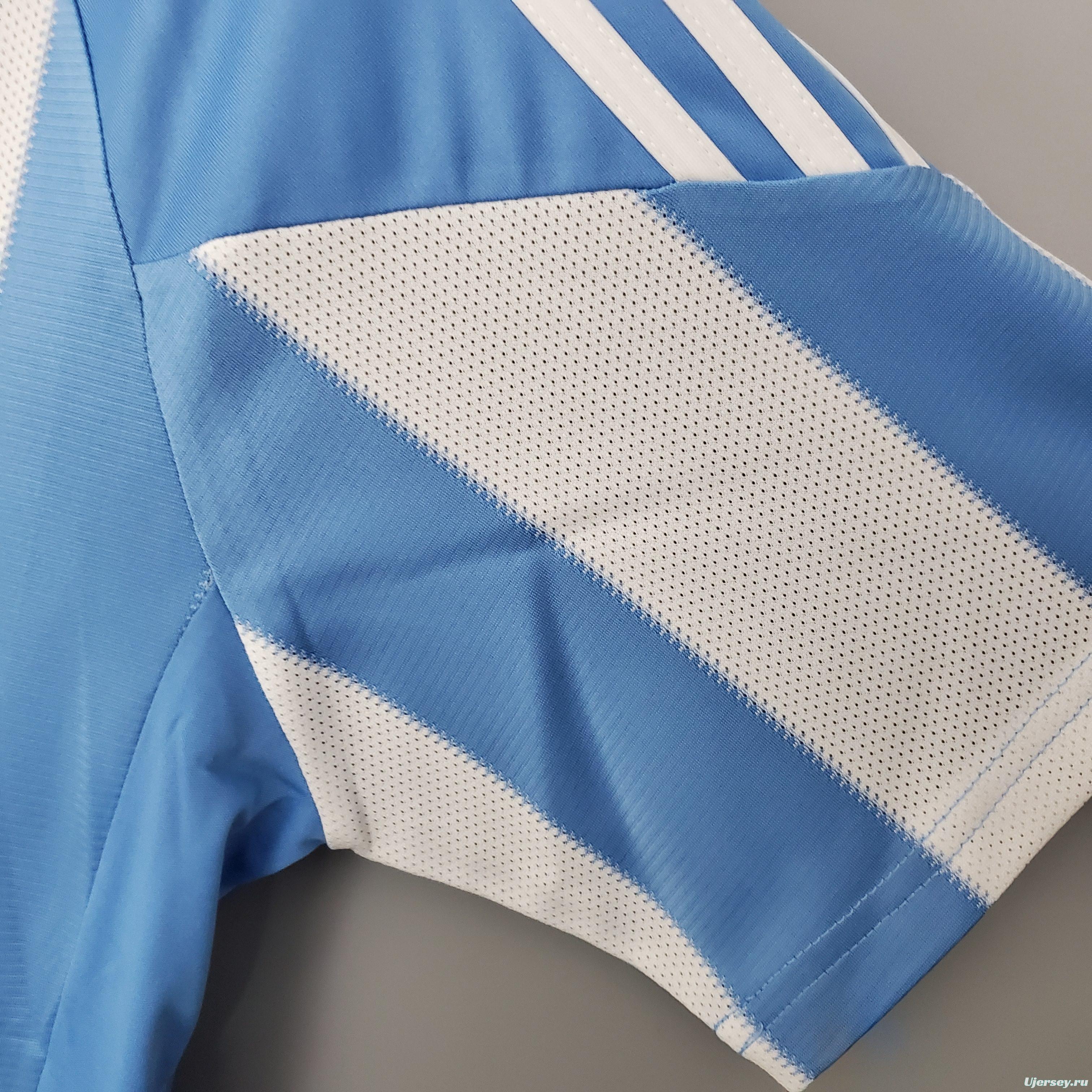 Retro 2010 Argentina home Soccer Jersey