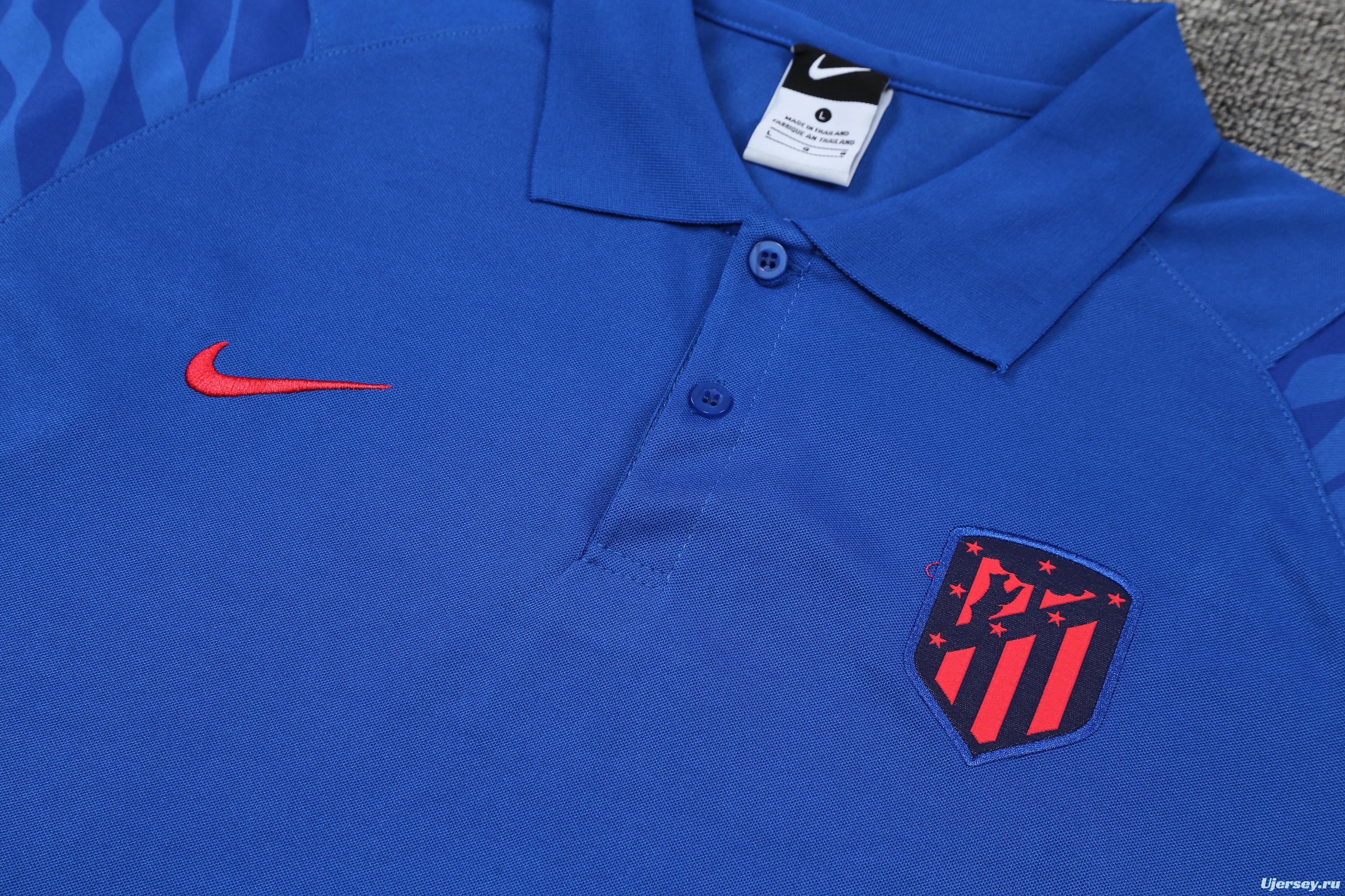 Atletico Madrid POLO kit Diamond Blue(not supported to be sold separately)