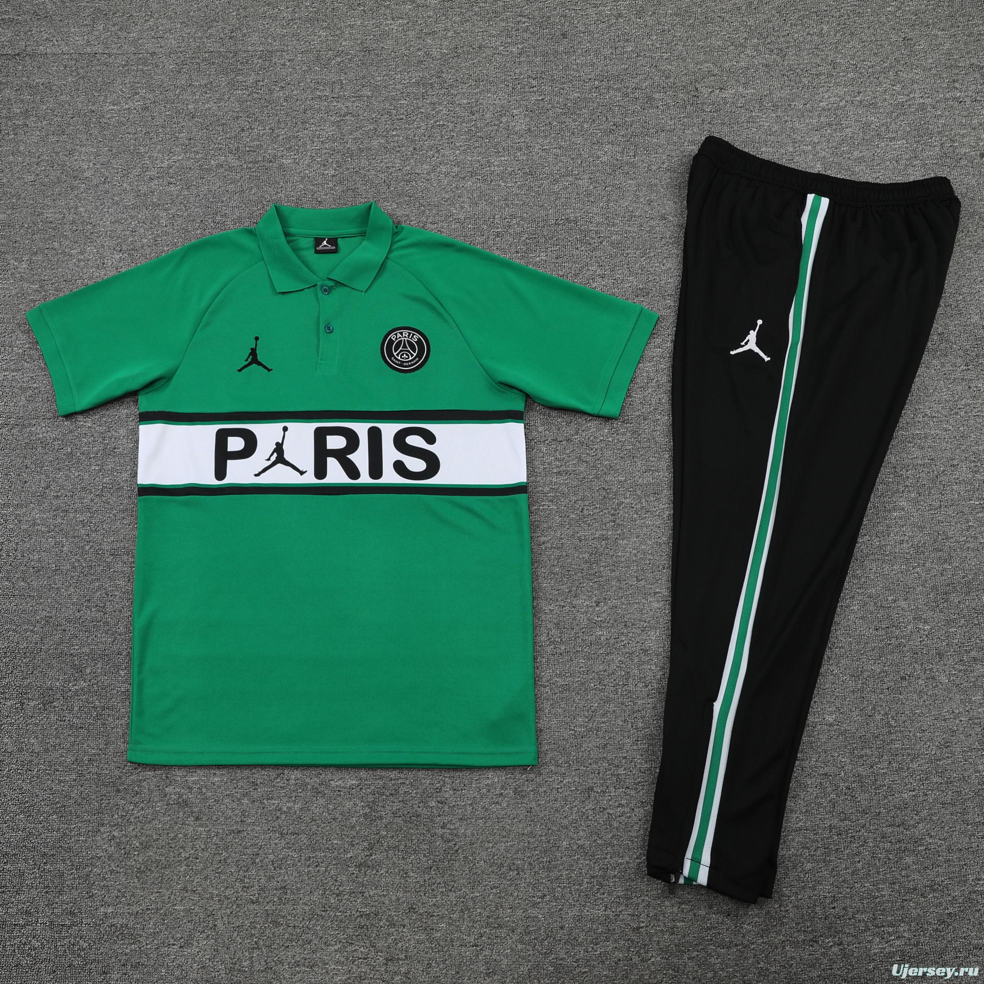 PSG X Jordan POLO kit green (not support sold separately)