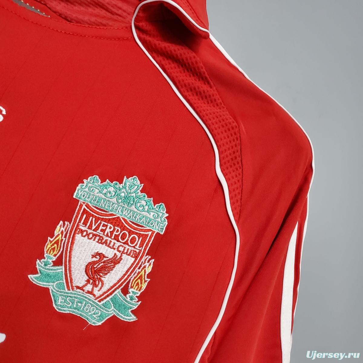 Retro Liverpool 06/07 home Soccer Jersey