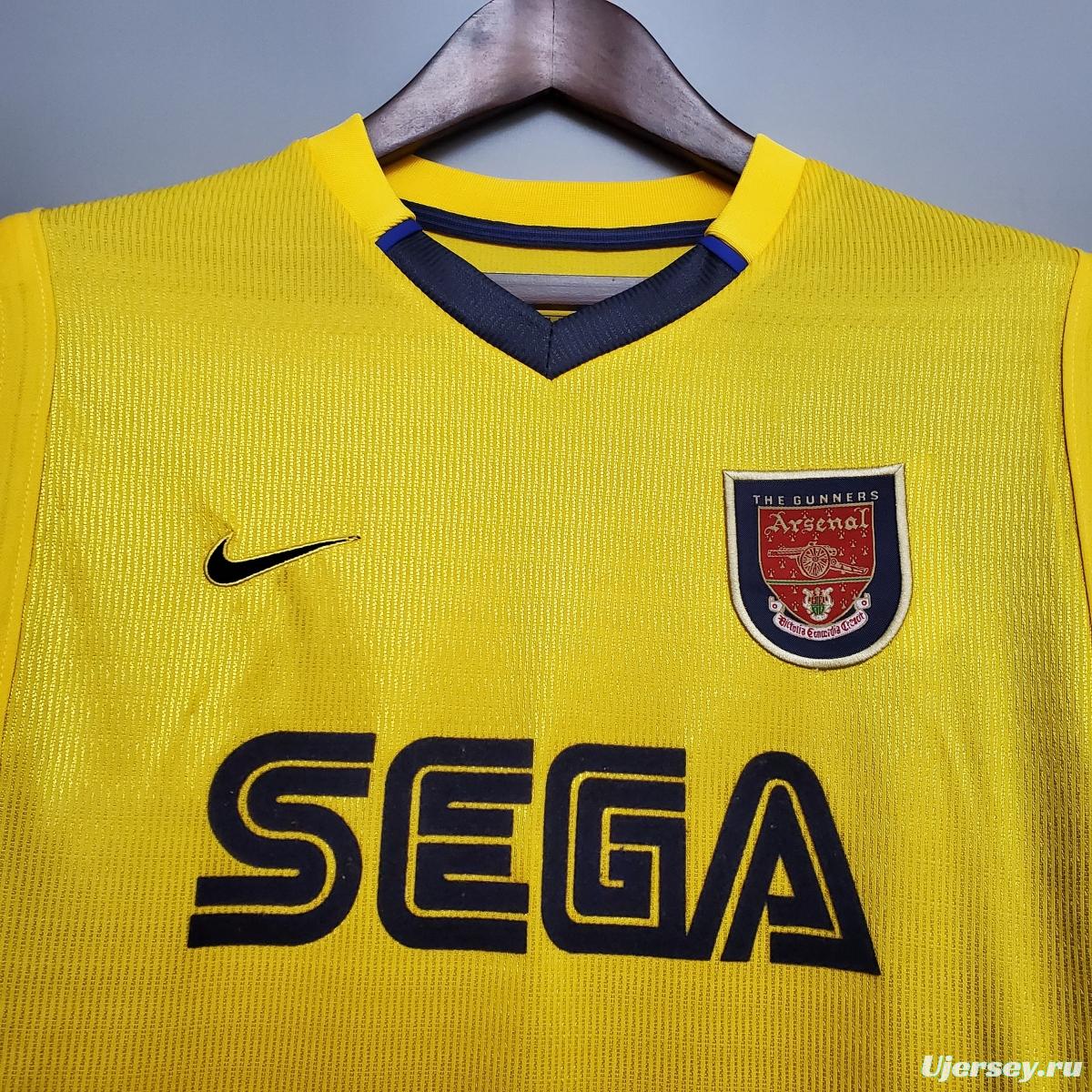 Retro Arsenal 99/00 away Soccer Jersey