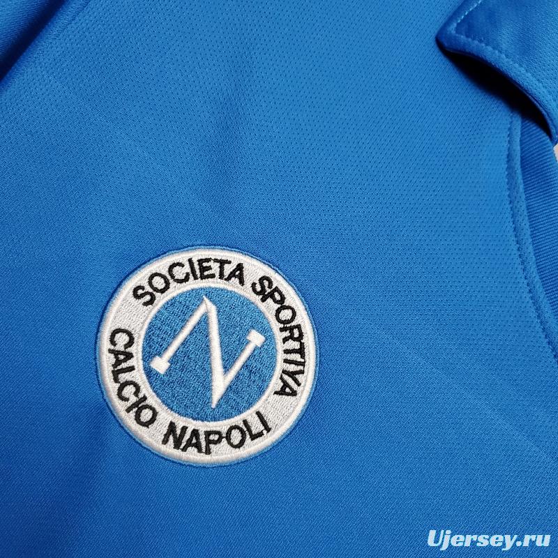 Retro Napoli 88/89 home Soccer Jersey