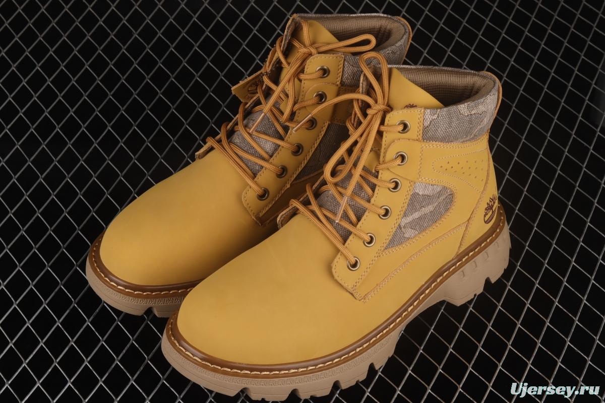 Timberland Nature Needs Heros Pan Weibo second generation M.T.C.R. Boots TB10088YELLOW