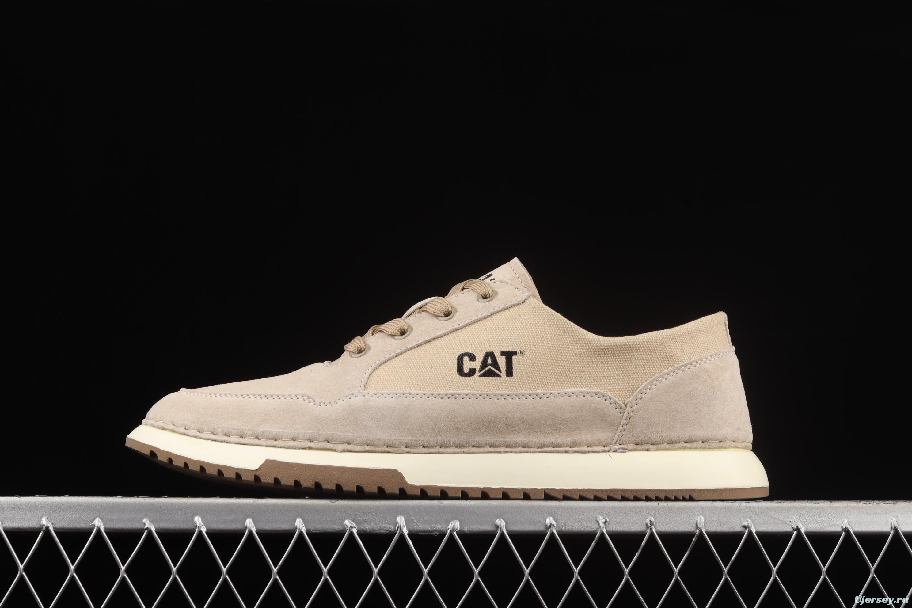 CAT FOOTWEAR/ CAT Carter 21SS autumn new vintage fashion shoes series leisure board shoes P720536m white