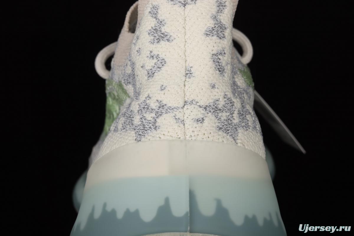 Adidas Yeezy 380 Alien Blue GW0304 Kanye jointly limited coconut 380 blue alien 3M reflective running shoes