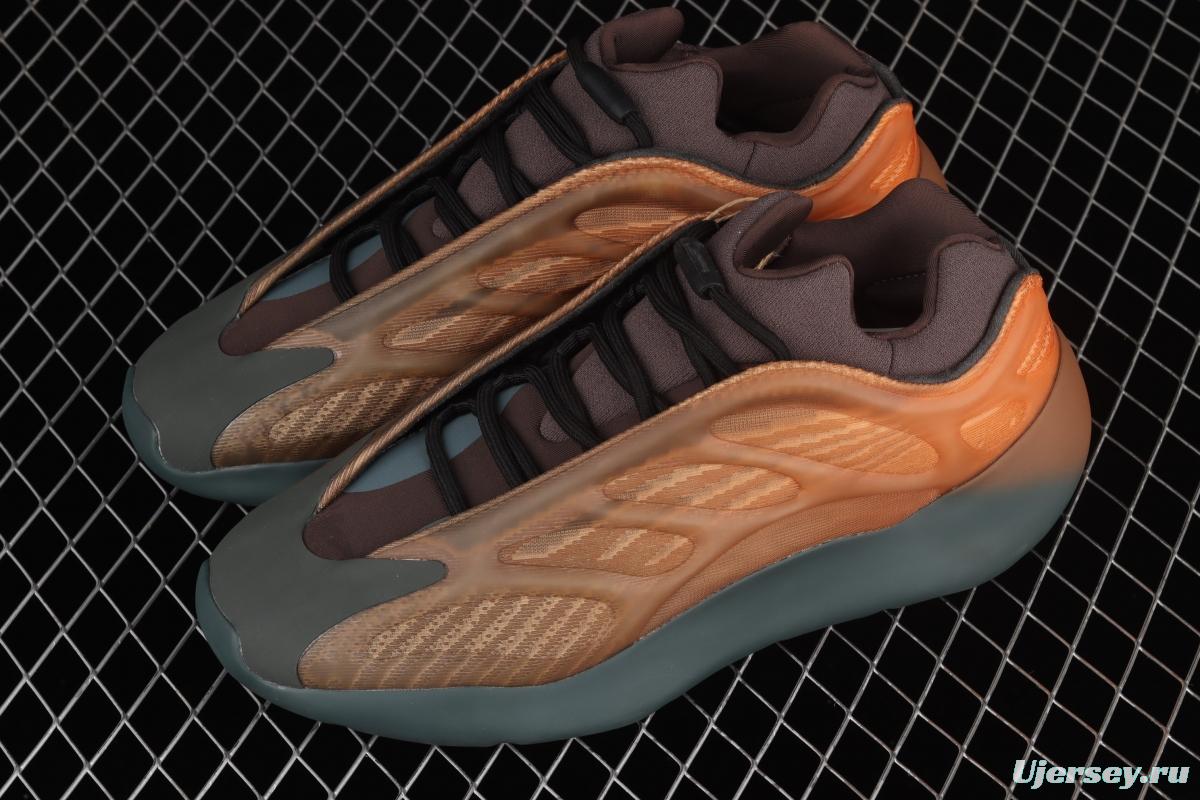 Adidas Yeezy 700V3 GY4109 Kanye coconut 700V3 caramel yellow running shoes