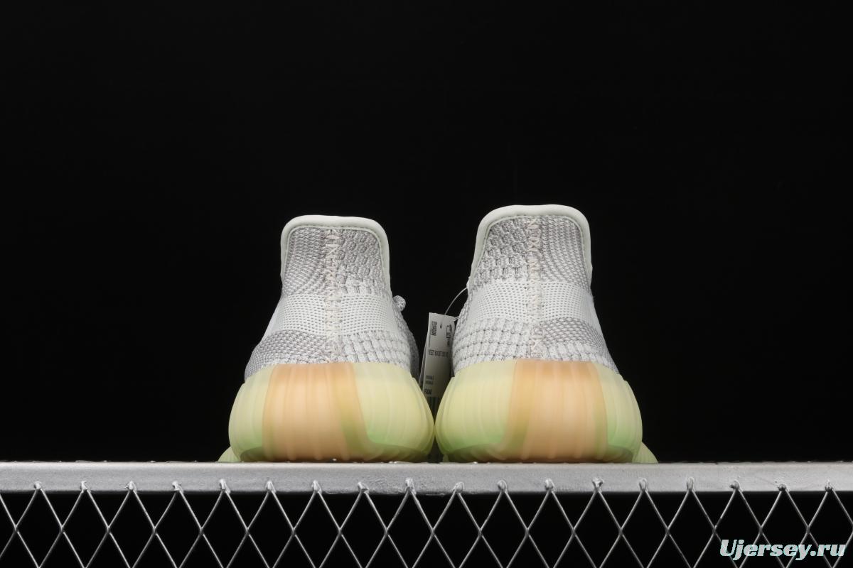 Adidas Yeezy Boost 350 V2 Tailgate FX4348 Darth Coconut 350 second generation hollowed-out Asian gray angel color BASF Boost original