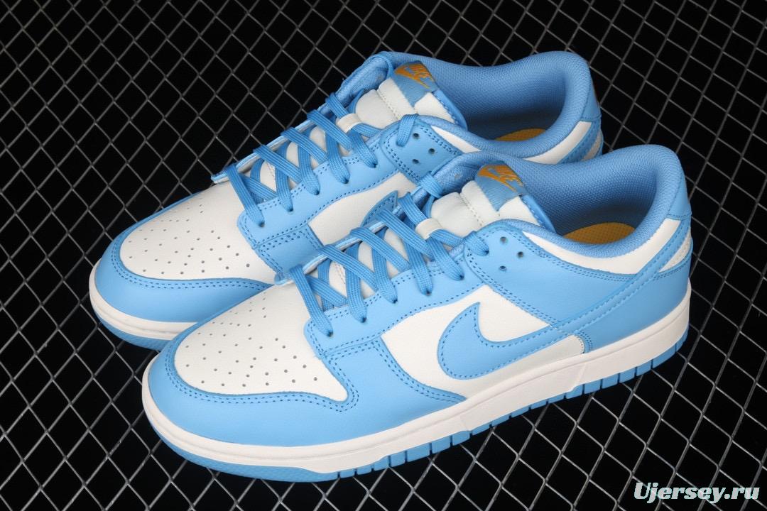 NIKE DUNK Low SB Slam Dunk Series North Carolina Blue head low-top leisure sports skateboard shoes DD1503-100