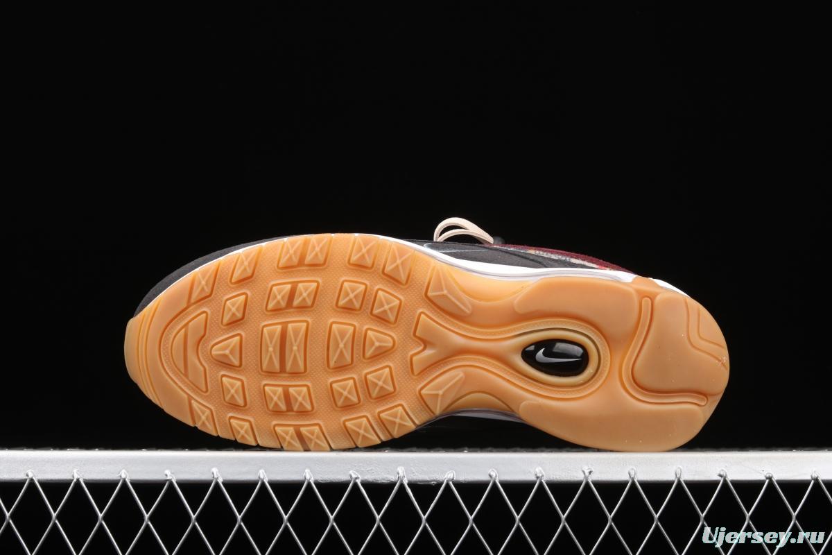NIKE Air Max 97 brown color matching bullet air cushion running shoes DC3494-993