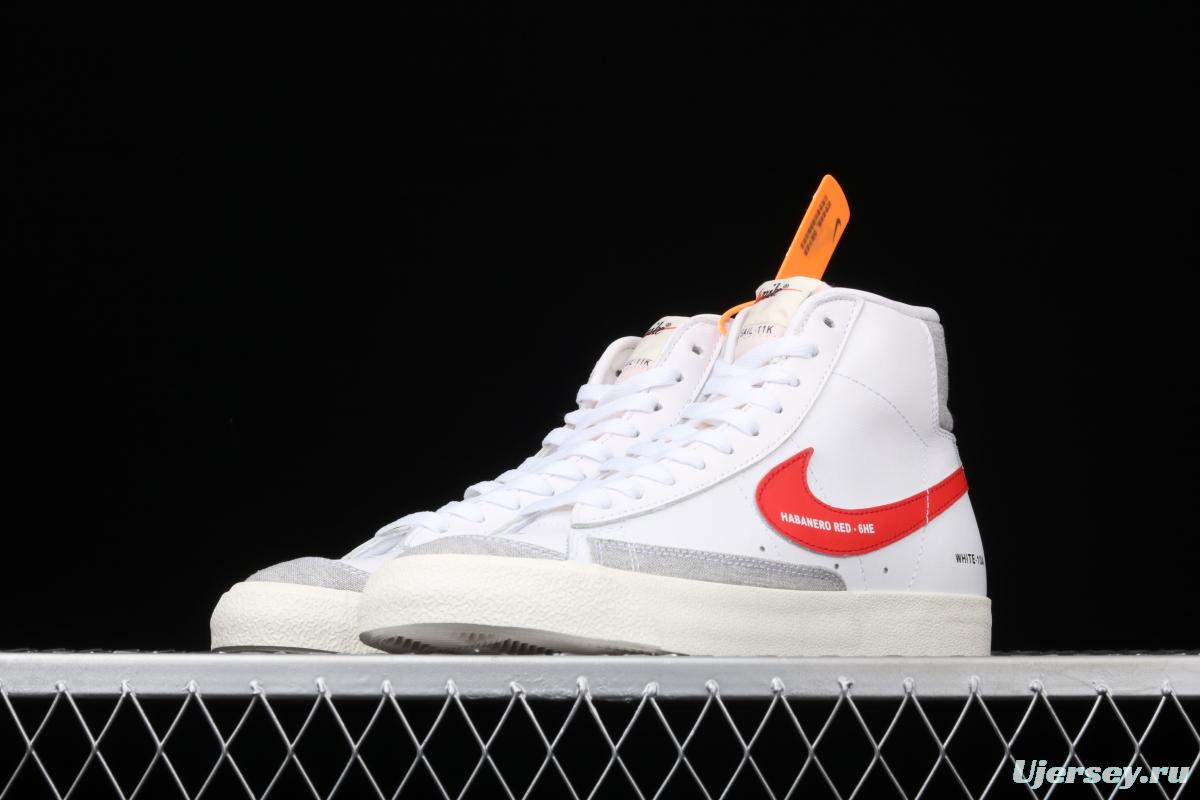 NIKE Blazer Mid '1977 Vintage WE Classic Trail Blazers High Band Leisure Sports Board shoes DA2142-146