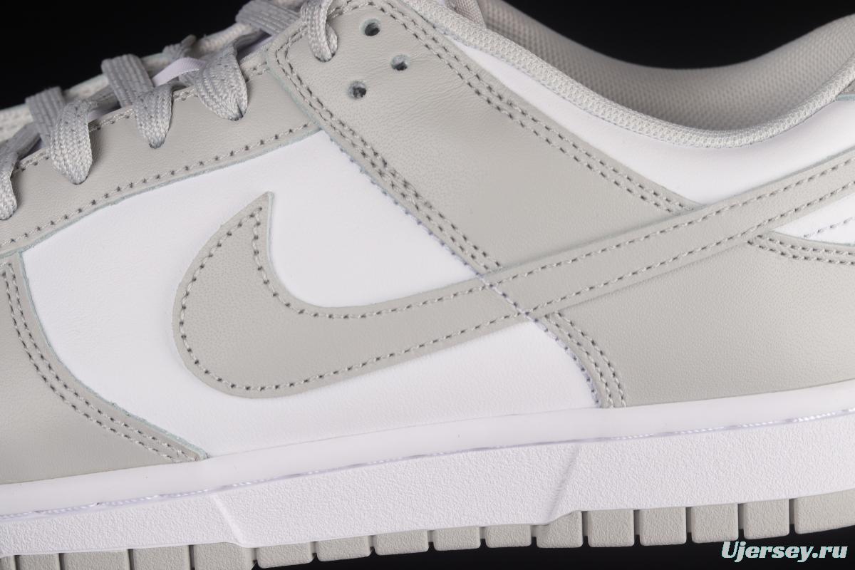 NIKE SB DUNK Low Grey Fog White Grey SB Buckle Breakbackboard Fashion Casual Sneakers DD1391-103