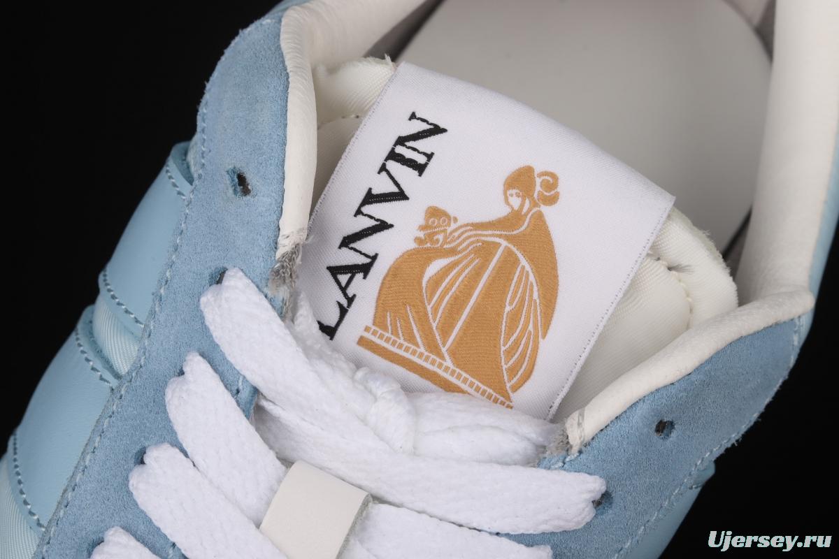 Lanvin Bumper French classic luxury brand Langfan retro leisure sneakers