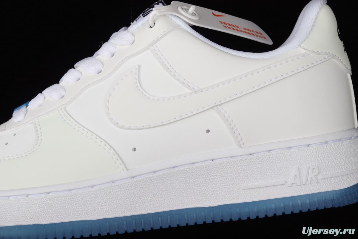 NIKE Air Force 1 purple light discoloration low-top sports leisure board shoes DA8301-100