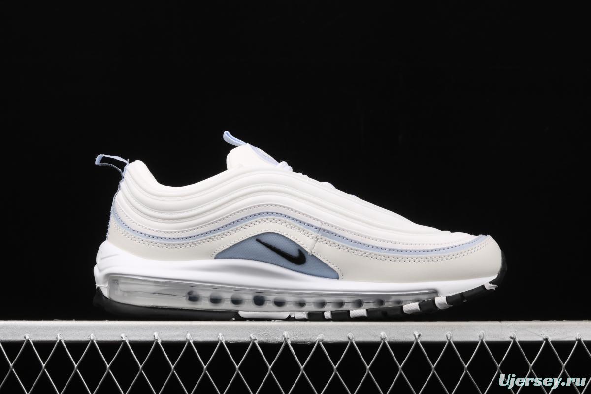 NIKE Air Max 97 Metro Blue 3M reflective bullet running shoes CZ6087-102