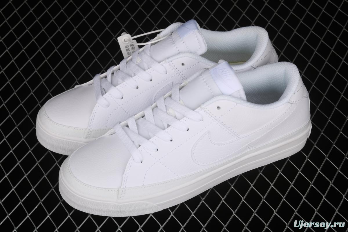 NIKE Court Legacy classic retro leather surface fashion street sports board shoes DA5380-104