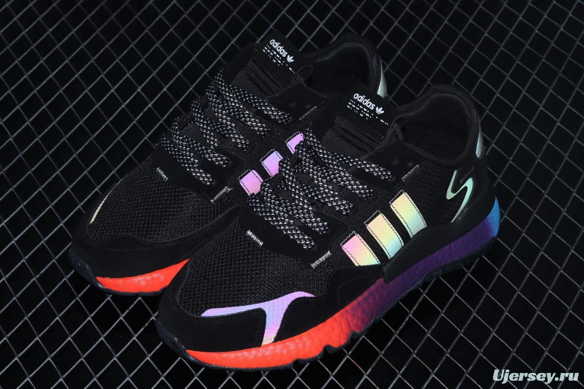 Adidas Nite Jogger 2019 Boost FX1397 3M reflective vintage running shoes