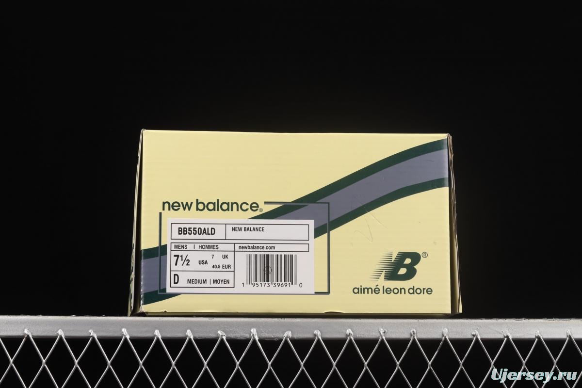 New Balance BB550 series new balanced leather neutral casual running shoes BB550ALD