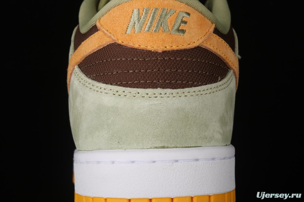 NIKE SB DUNK Low Prm green brown orange SB rebound fashion casual board shoes DH5360-300