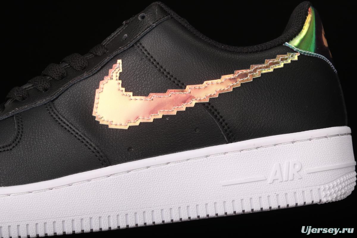 NIKE Air Force 1 Low Iridescent Pixel low-top casual board shoes CV1699-002