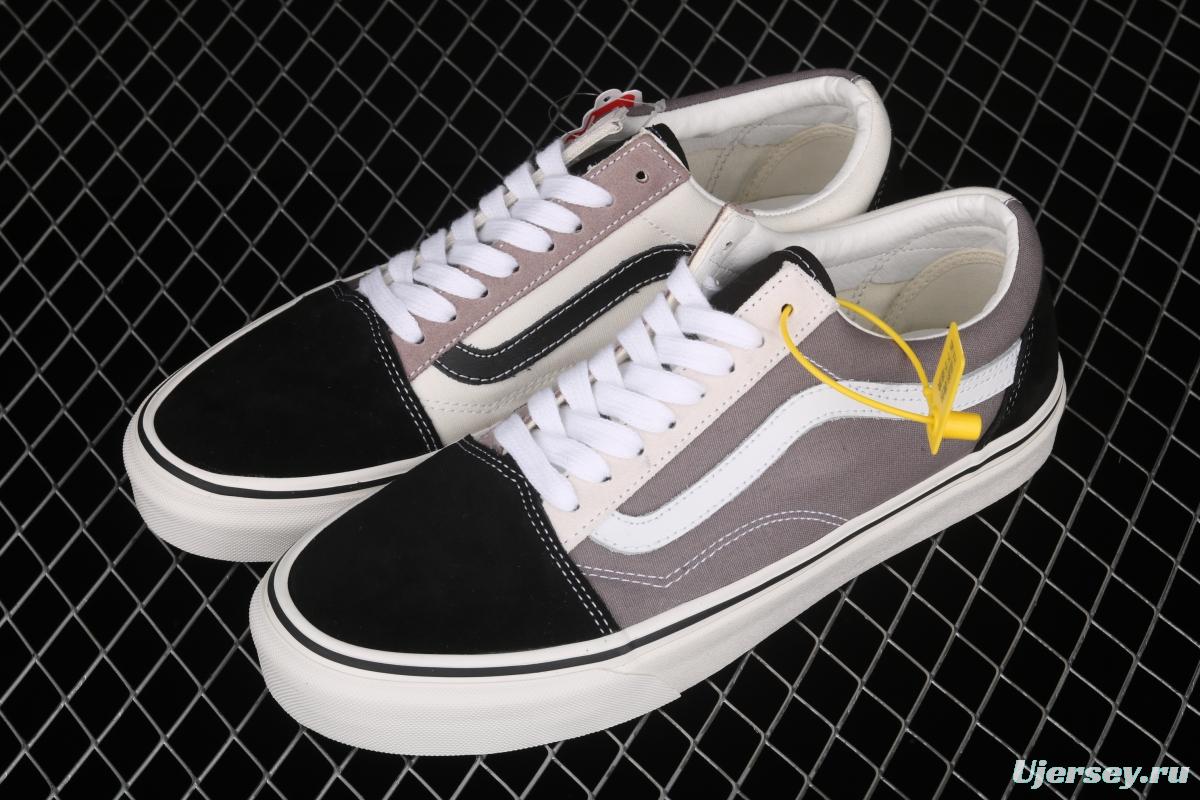 Vans Style 36 million black, white and gray color low-side vulcanized canvas casual shoes VN0A38G2XFI