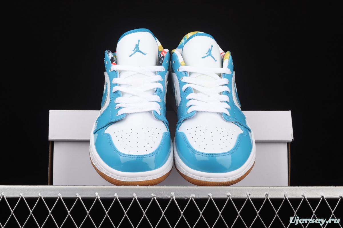 Air Jordan 1 Low low-side cultural leisure sports shoes DC6991-400