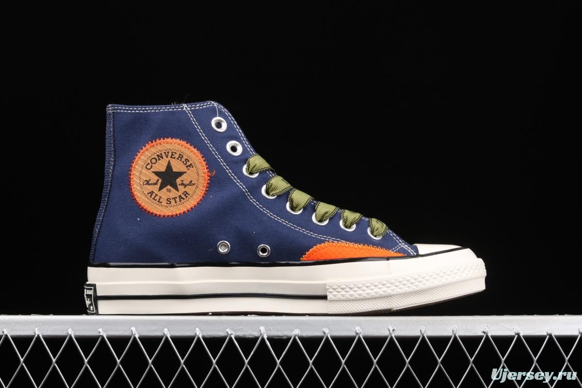 Gucci x Converse Chuck 70s Gucci joint patch high top casual board shoes 170127C