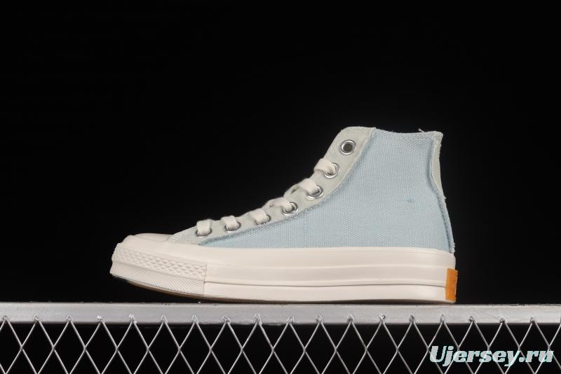 Converse 1970s water blue stitching high-top casual sneakers 572611C