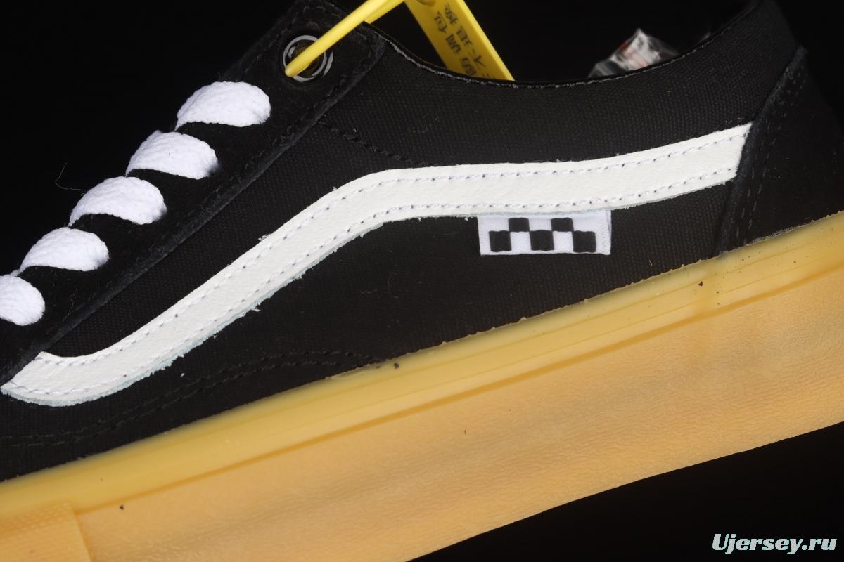 Vans Old Skool Pro classic low-top casual board shoes with raw rubber soles V1C020507200