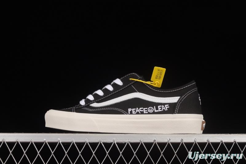 Vans Old Skool Tapered PEACEMINUSONE classic black and white small head low-top casual shoes VN0A54F41KP