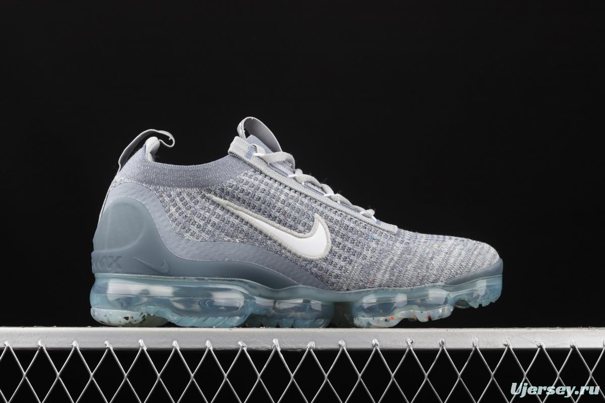 NIKE Air Vapormax 2021 Flyknit 2021 air-permeable leisure full-palm air cushion running shoes DH4084-400