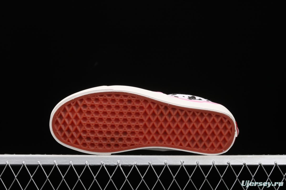 Vans Authentic 44 Lx Anaheim four-hole camouflage cow color matching low-top casual board shoes VN0A3CXN3BB