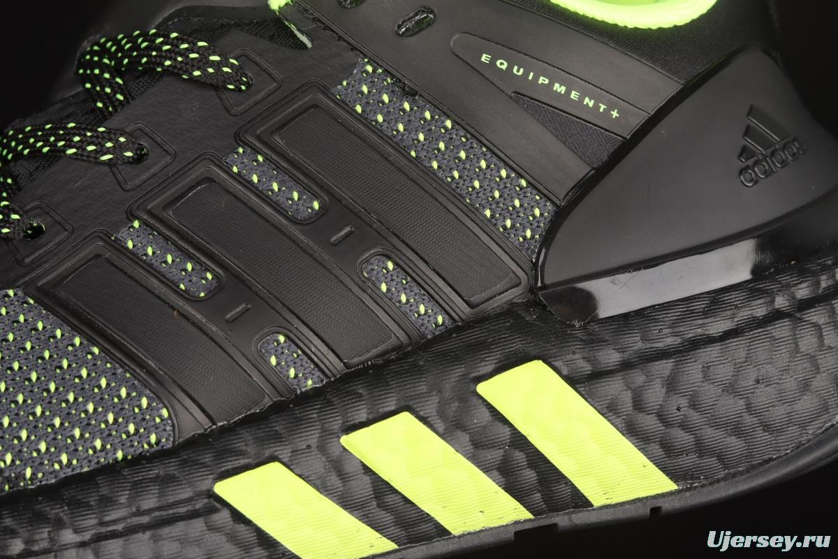 Adidas EQUIPMENT+ H02756 2021 new cushioning breathable popcorn casual running shoes