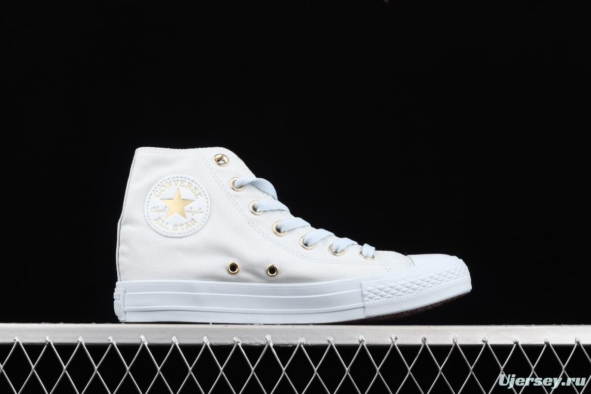 Converse All Star Converse taro purple gold upper canvas shoes 559939F