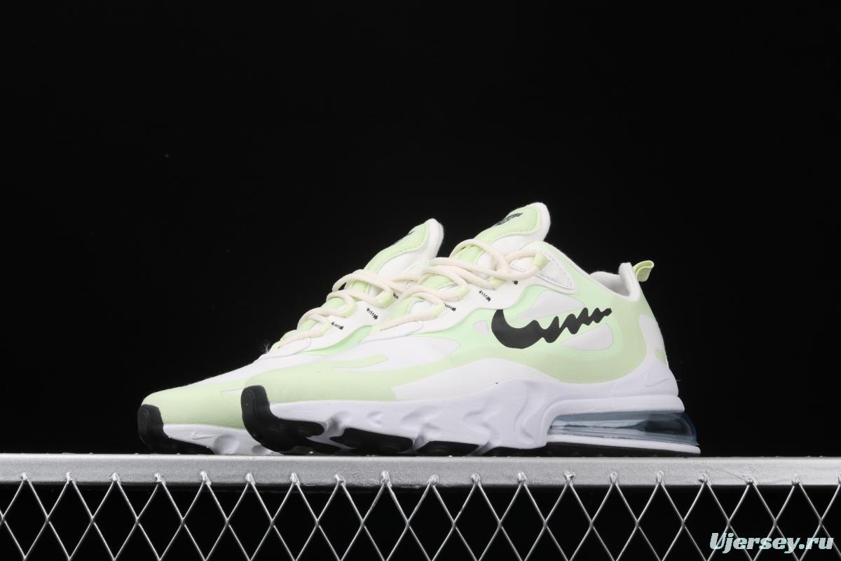 NIKE Air Max 270React Bauhaus new high-frequency mesh function half-palm air cushion cushioning running cloth shoes AO4971-206