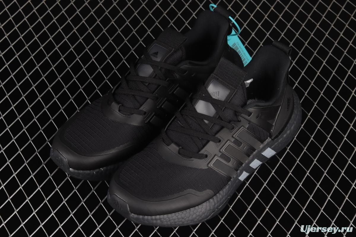 Adidas EQUIPMENT+ GZ1328 2021 new cushioning breathable popcorn casual running shoes