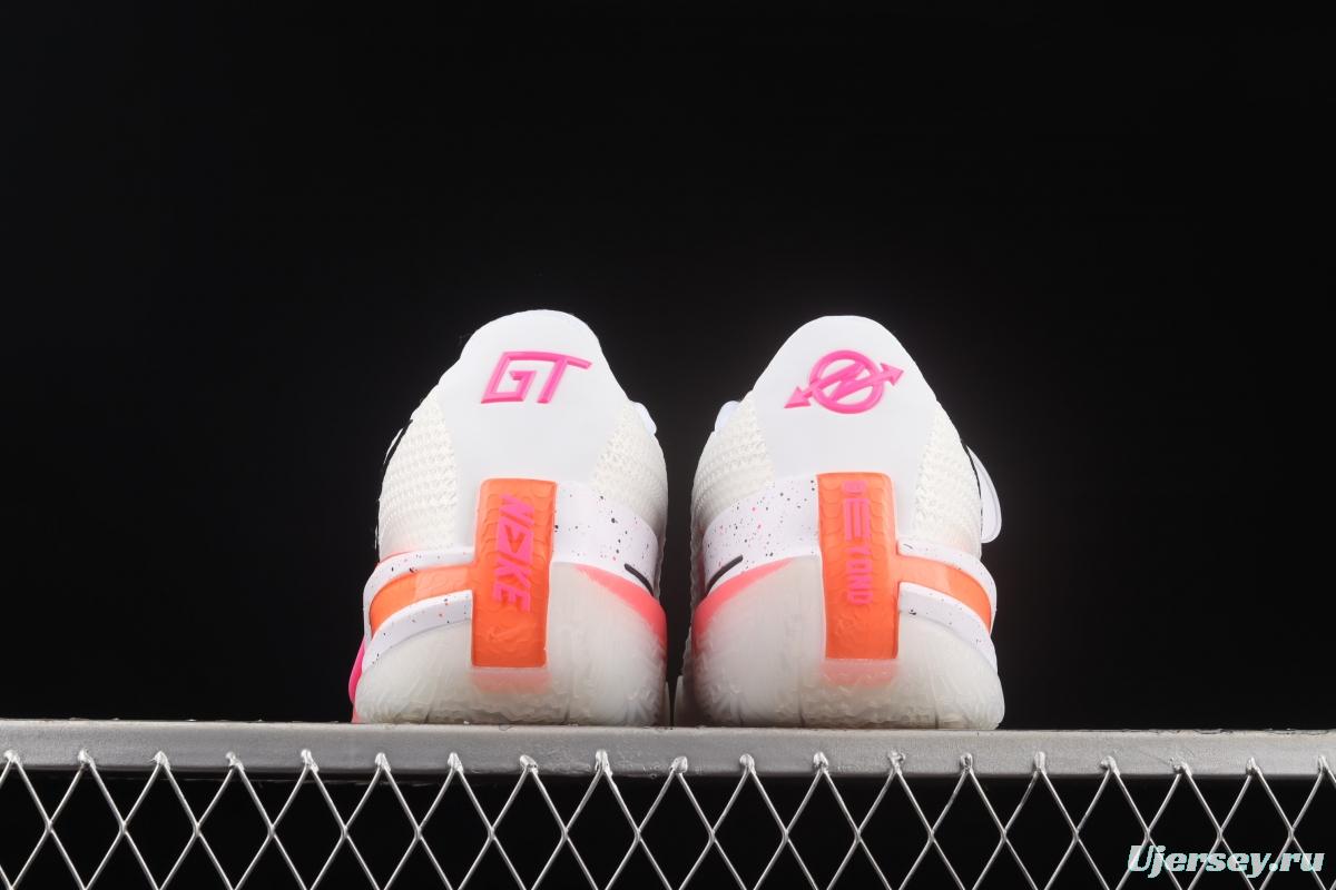 NIKE Air Zoom G.T.Cut EP peach color matching series basketball shoes CZ0176-106