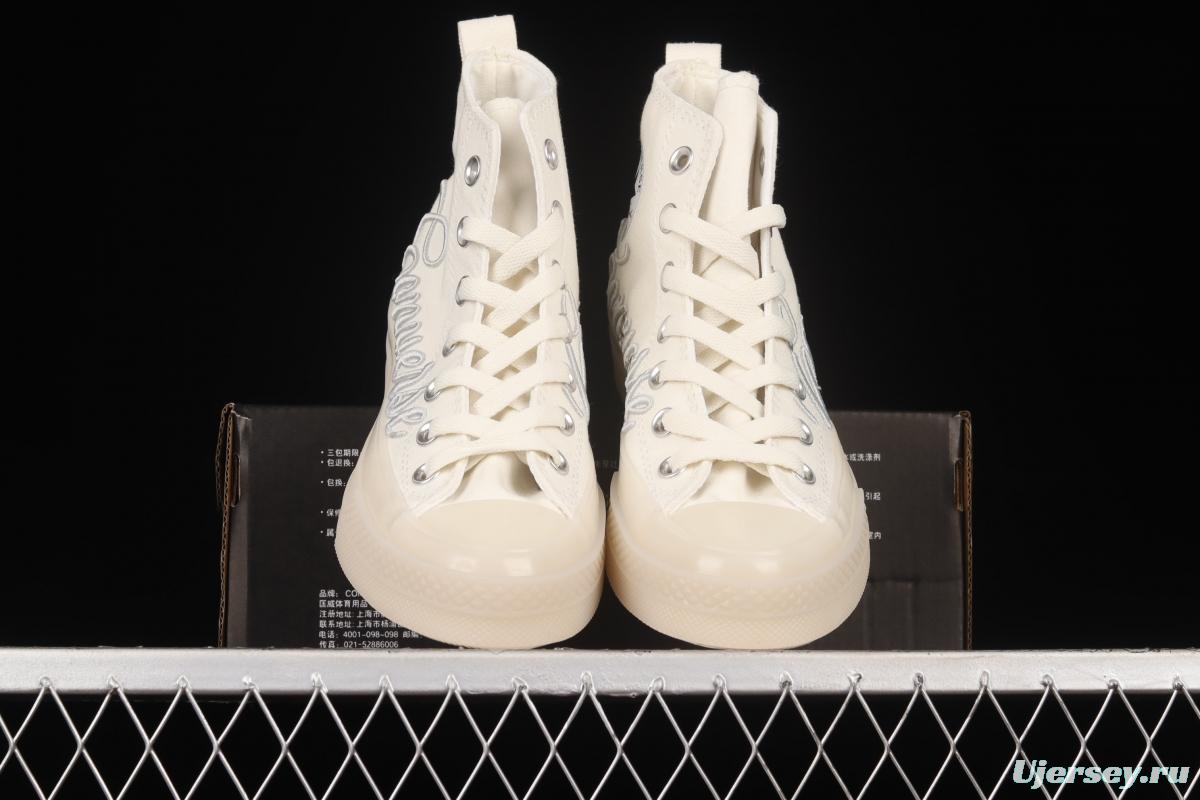 Coca-Cola x Converse Coca-Cola flat high upper shoes A01771C