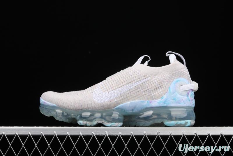 NIKE Air Vapormax 2020 Flyknit fly-woven fast lace full-palm air cushion jogging shoes CJ6740-100