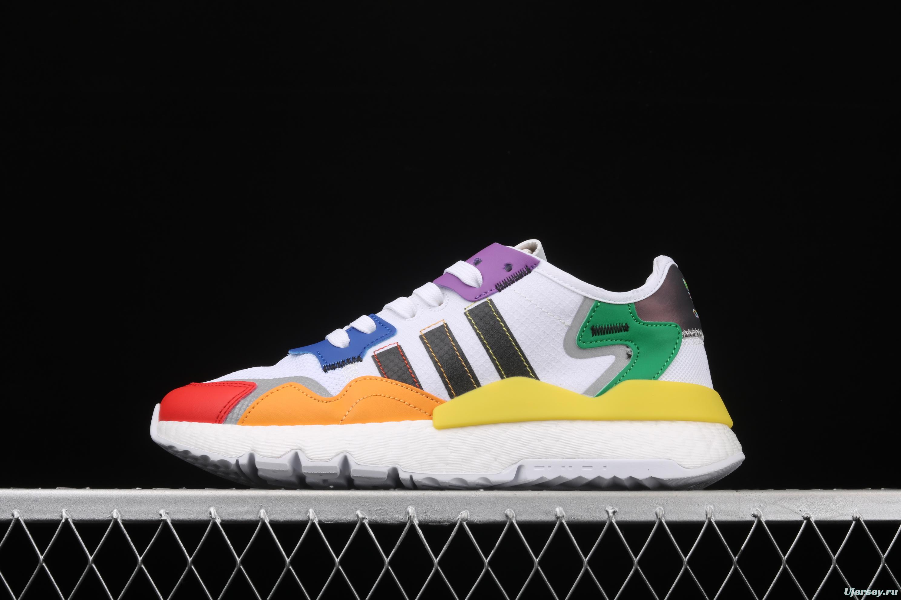 Adidas Nite Jogger 2019 Boost FY9023 3M reflective vintage running shoes