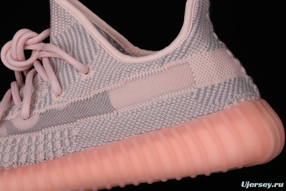 Adidas Yeezy 350 Boost V2 FQ9008 Darth Coconut 350 second generation rose gold color match