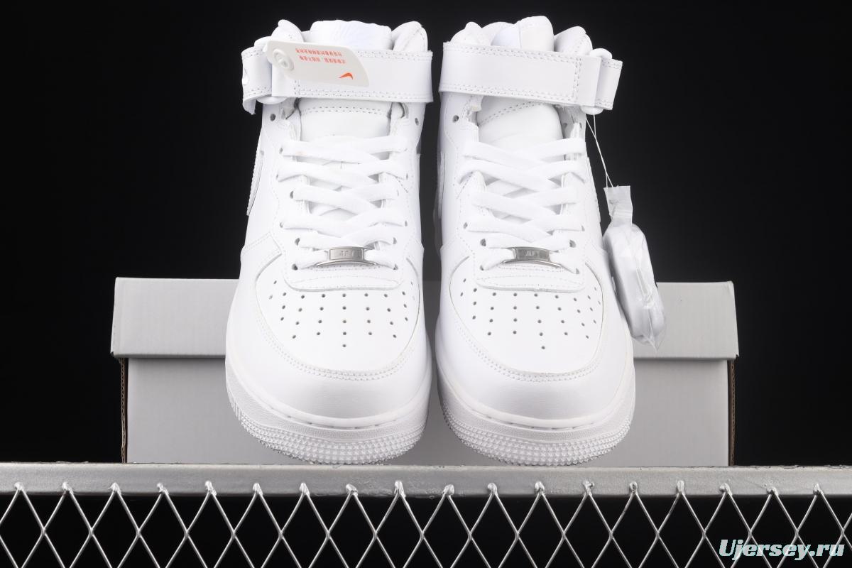 NIKE Air Force 11607 Low Zhongbang all-white casual board shoes CW2289-111,