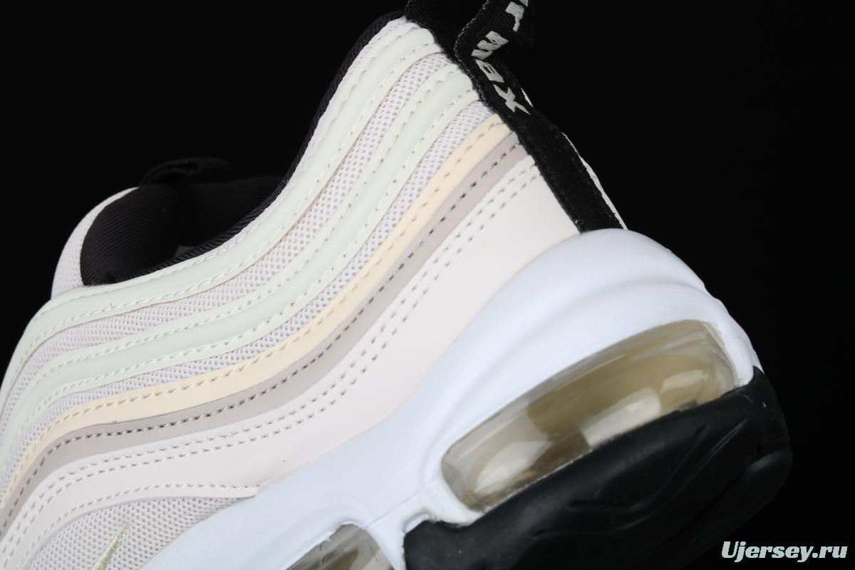 NIKE Air Max 97m white full palm air cushion running shoes 921733-007
