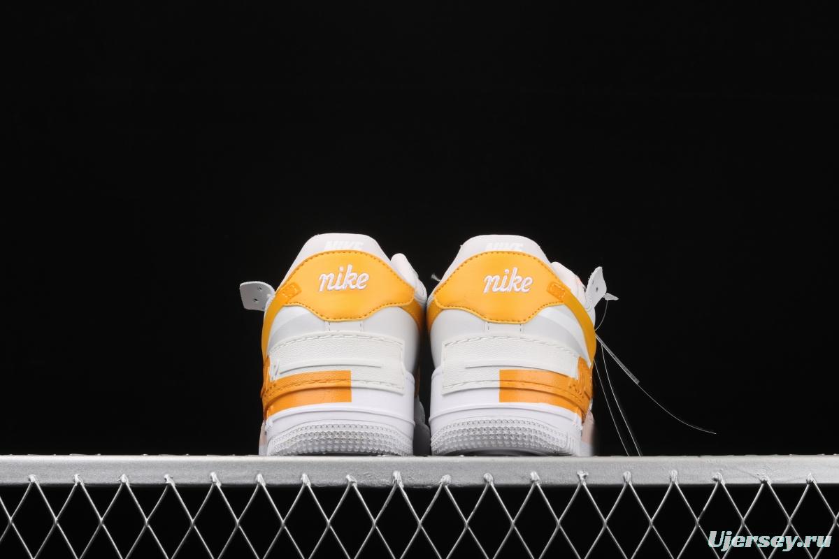 NIKE Air Force 1 ShAdidasow light weight heightened low-top 100-board shoes CQ9503-001