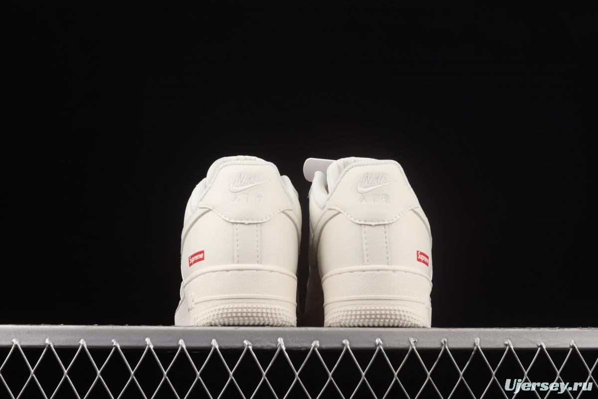 Supreme x NIKE Air Force 1y07 Air Force Joint style low-top Sports Leisure Board shoes CU9225-126